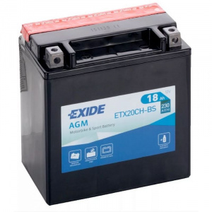 Аккумулятор EXIDE YTX20CH-BS AGM ETX20CH-BS Аккумулятор EXIDE YTX20CH-BS AGM ETX20CH-BS