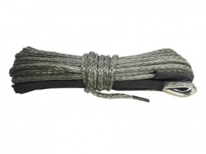 Трос синтетический 12 метров 6 мм (серый) КВАДРОДРАЙВ Трос синтетический 12 метров 6 мм (серый) КВАДРОДРАЙВ