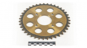 Звезда ведомая (520-39) сталь, закаленные зубья CG/CB 4х90х58 Звезда ведомая (520-39) сталь, закаленные зубья CG/CB 4х90х58
