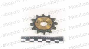 Звезда ведущая (520-12) 20мм сталь, закаленные зубья Звезда ведущая (520-12) 20мм сталь, закаленные зубья