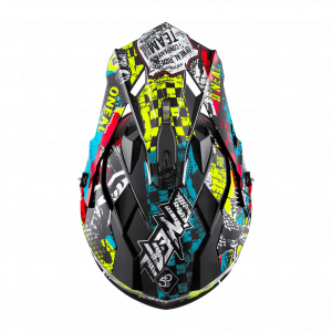 Шлем кроссовый детский ONEAL 2SERIES YOUTH WILD фото 6 Шлем кроссовый детский ONEAL 2SERIES YOUTH WILD фото 6