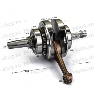 Коленвал 174MN-3 (CBS300) ZS Коленвал 174MN-3 (CBS300) ZS