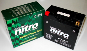 Аккумулятор NITRO YT14B-4 герметичный Аккумулятор NITRO YT14B-4 герметичный