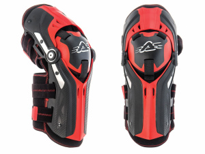 Наколенники шарнирные Acerbis GORILLA KNEE Black/Red Наколенники шарнирные Acerbis GORILLA KNEE Black/Red