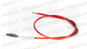 Трос сцепления 1000мм (с пружиной) красный Трос сцепления 1000мм (с пружиной) красный