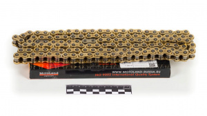 Цепь приводная 428H-132 золотая Цепь приводная 428H-132 золотая