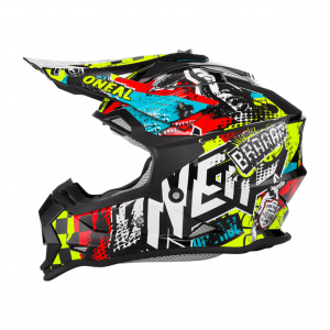 Шлем кроссовый детский ONEAL 2SERIES YOUTH WILD фото 3 Шлем кроссовый детский ONEAL 2SERIES YOUTH WILD фото 3