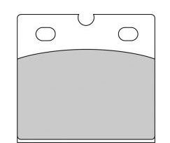 Колодки тормозные FERODO FDB108P Колодки тормозные FERODO FDB108P