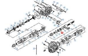 Подшипник подвесной Z8 30400-02503 Подшипник подвесной Z8 30400-02503