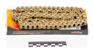 Цепь приводная 428-120 золотая Цепь приводная 428-120 золотая