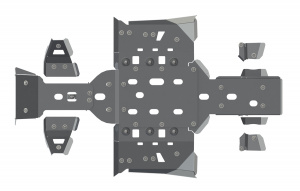 Защита днища (алюминий) X8/Х10 H.O. 40.3616 Защита днища (алюминий) X8/Х10 H.O. 40.3616