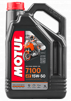 ����� MOTUL 7100 4T SAE 15W-50 4�. 