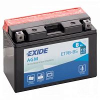  EXIDE ET9B-BS YT9B-BS AGM 15070105