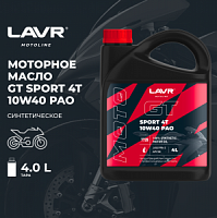   LAVR GT SPORT 4T 10W-40, 4. LN7728