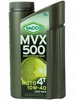 �������� ����� YACCO MVX 500 4T 10W40, 1 �.