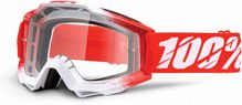    100% STRATA MX Replica White-Red