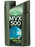   YACCO MVX 500 4T 15W50, 1 .