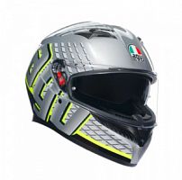  AGV K3 E2206  MPLK Fortify Grey/Black/Yellow-Fluo 