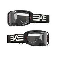 ����� ��������� EKS (X) BRAND Lucid Goggle Race Face Flag Black White - Clear Lens