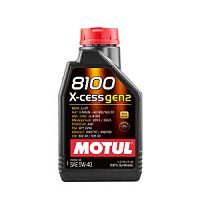 �������� ����� Motul 8100 X-cess GEN2 5W-40, 1 �.