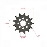    SMP-F1321 13T SM-PARTS (JTF 1321 13)